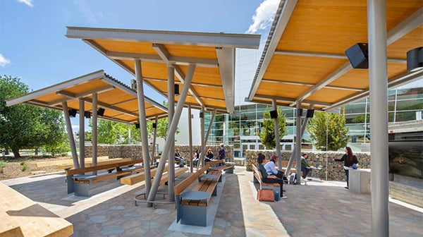 IRVINE VALLEY COLLEGE OUTDOOR LEARNING CLASSROOMS