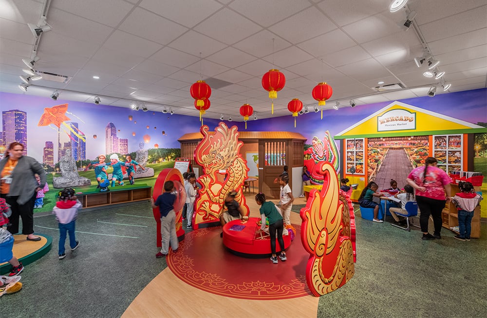 Jefferson Early Learning Center: Themed Play Spaces, “Play Experience”